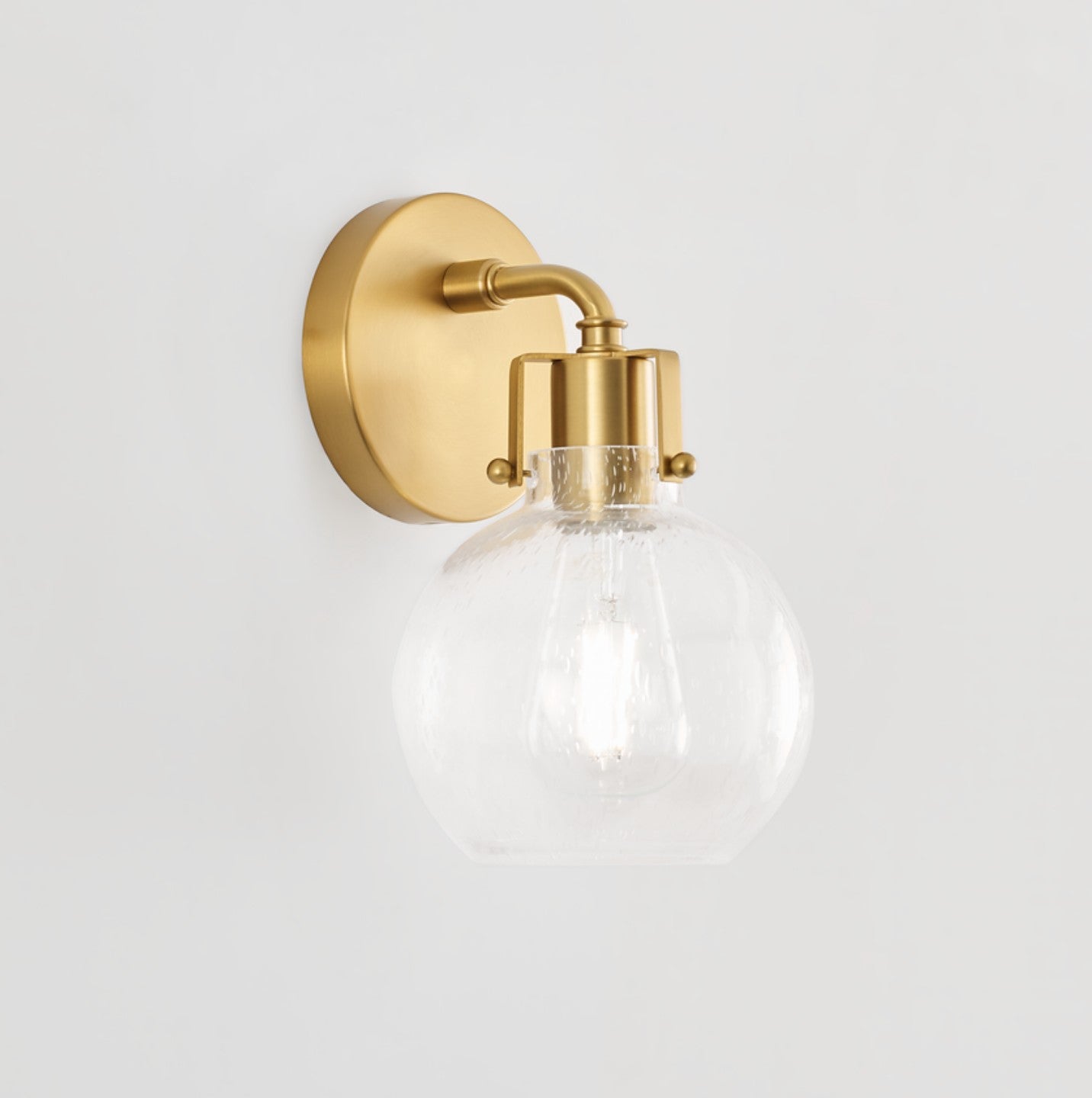 Clara Wall Light Brass