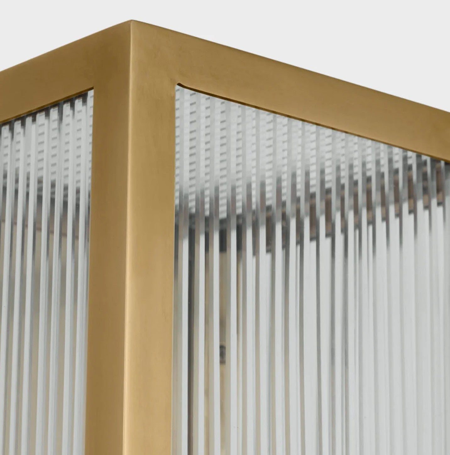 York Box Wall Light Soft Brass