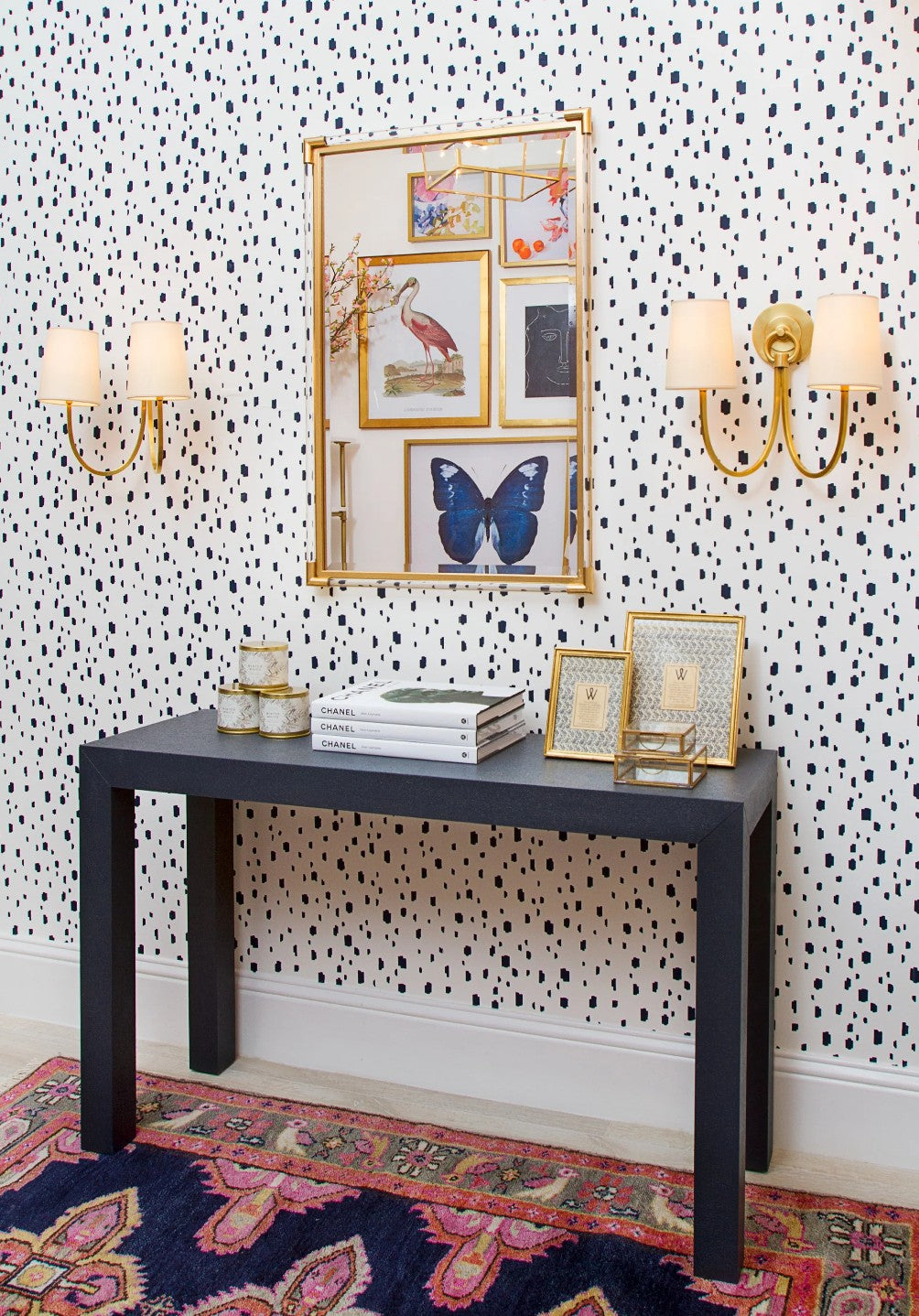 Andrew Martin | Reed Wall Light Brass