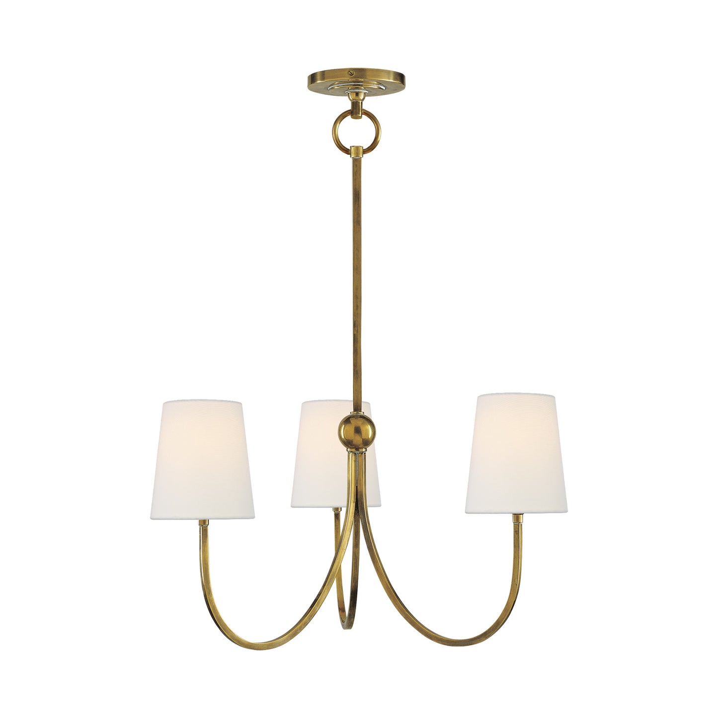 Andrew Martin | Reed Chandelier Brass