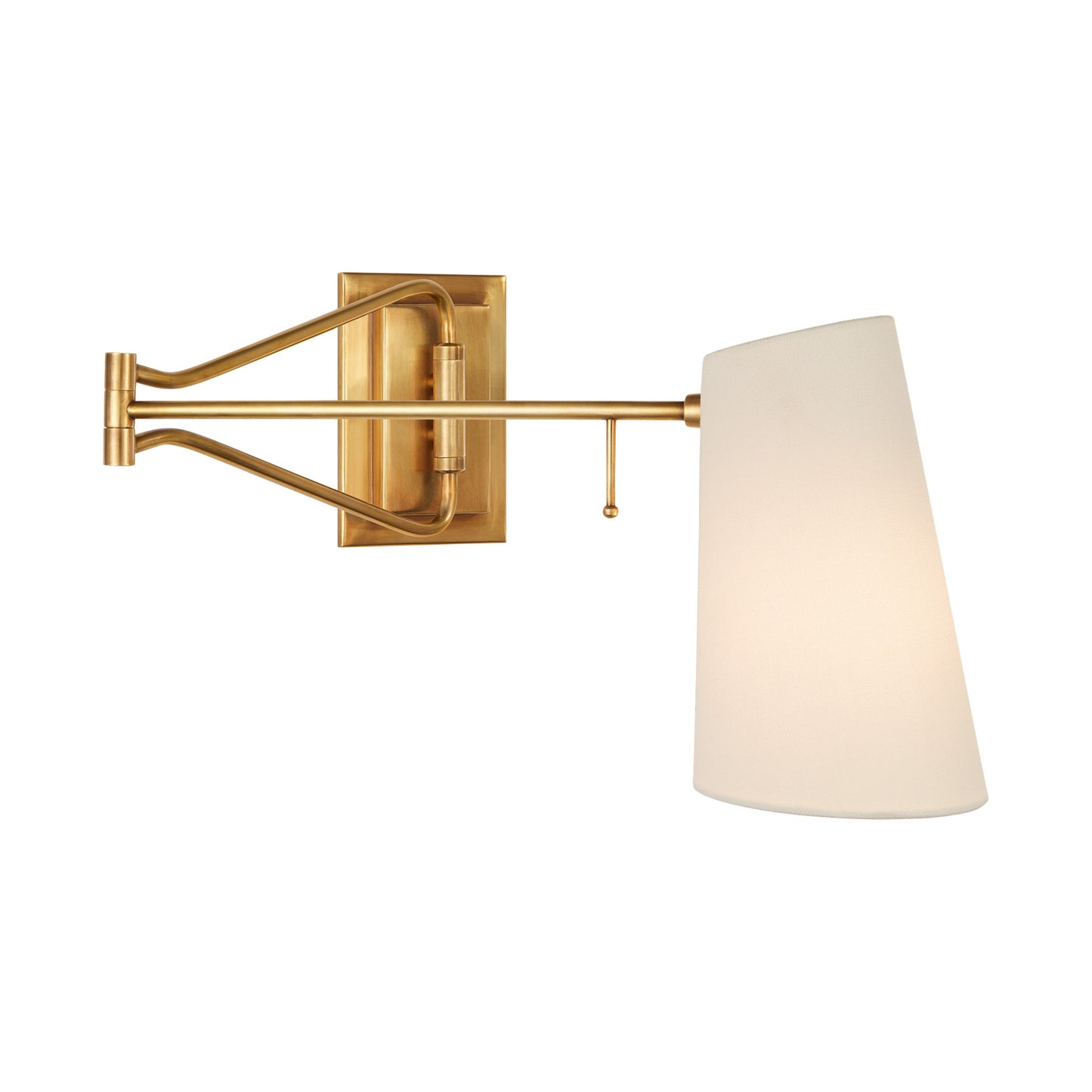 Keil Swing Wall Light Brass
