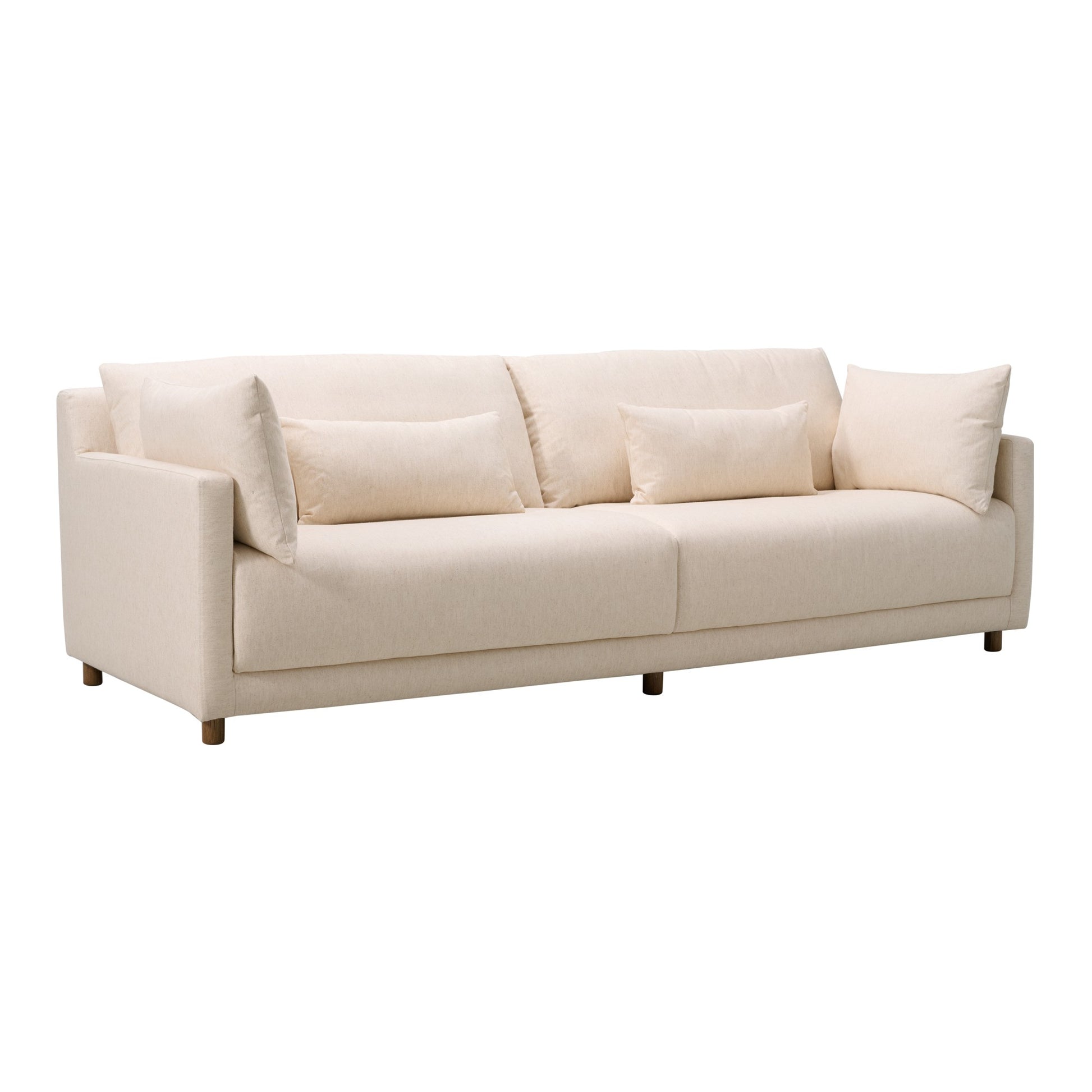 Andrew Martin Whitney Custom Sofa shown in house linen
