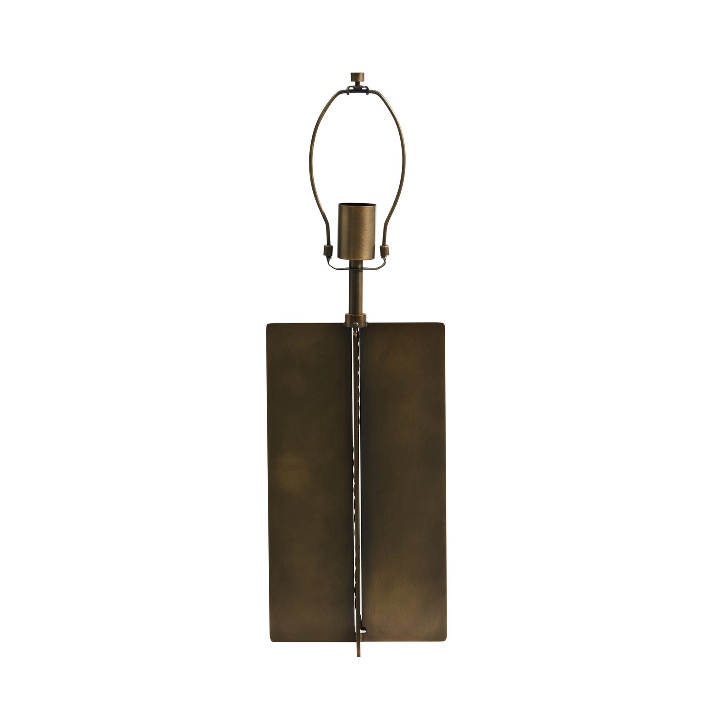 Andrew Martin Aspect Table Lamp Base, Burnished Brass