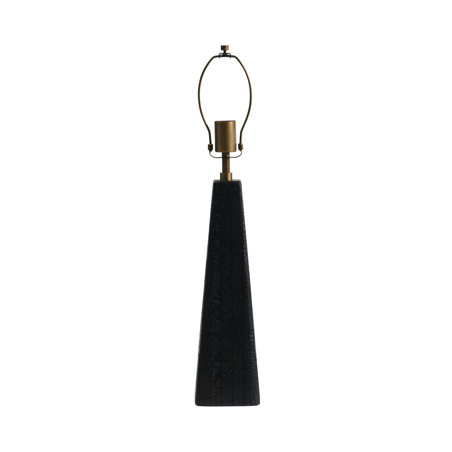 Andrew Martin Charred Table Lamp Base
