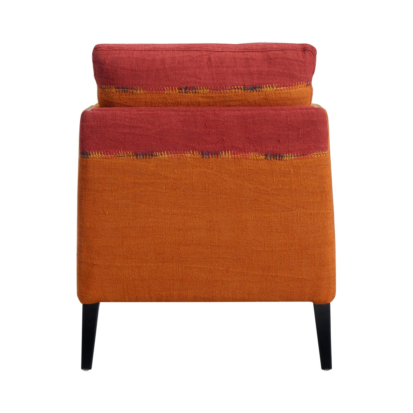 Andrew Martin Regal Chair Turkish Perde Red & Green