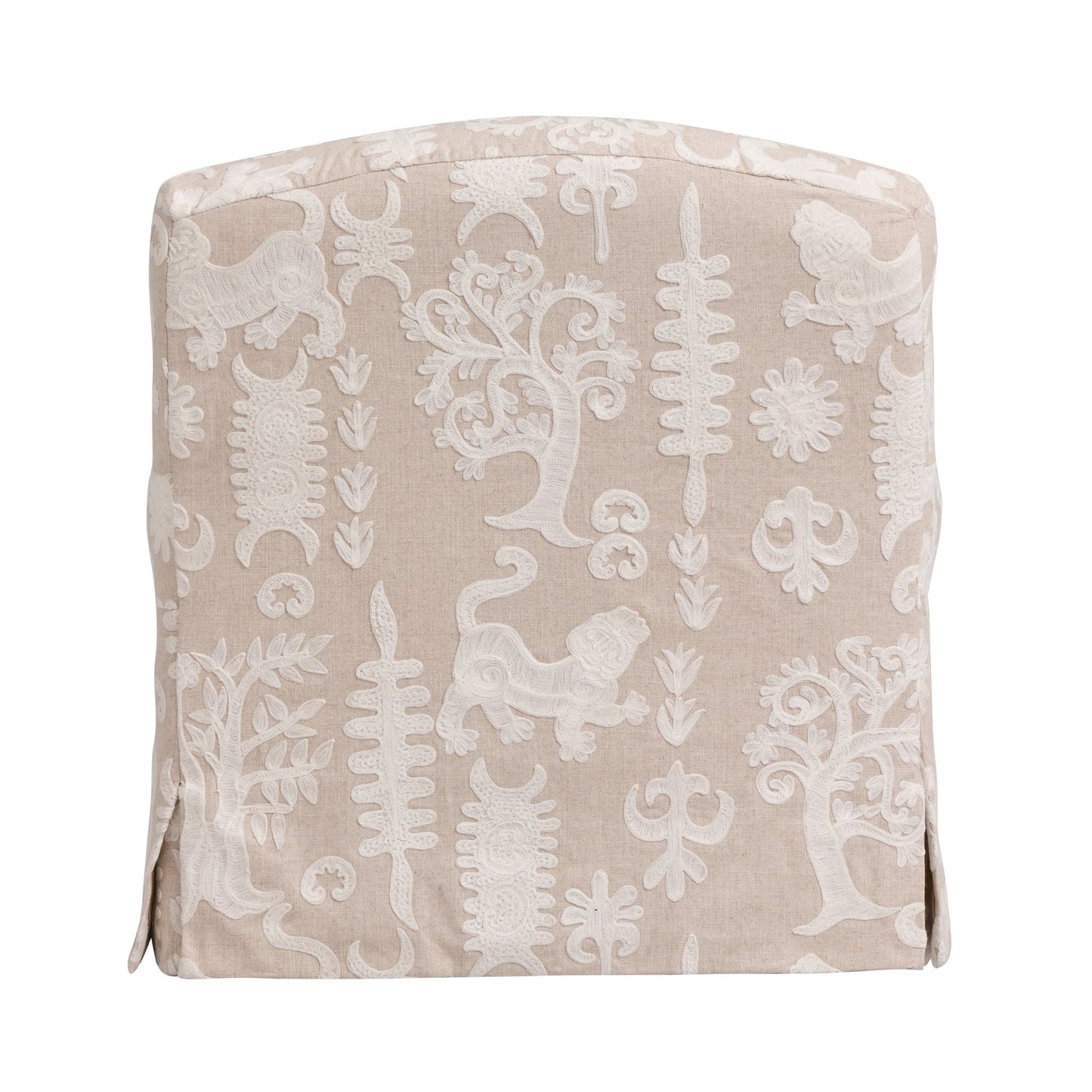 Andrew Martin Greenwich Chair Tiger Tree Ivory