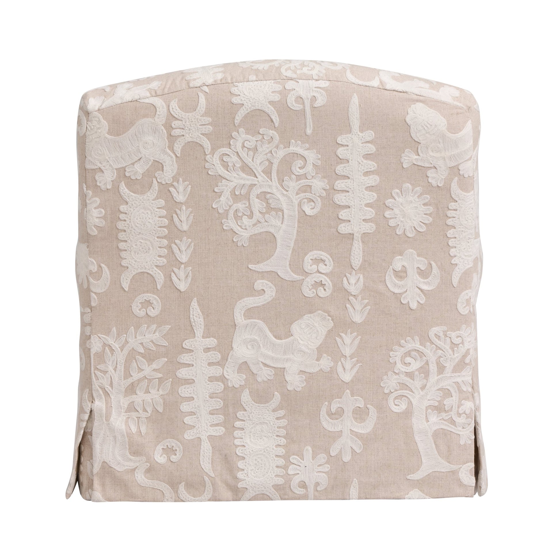 Andrew Martin Greenwich Chair Tiger Tree Ivory