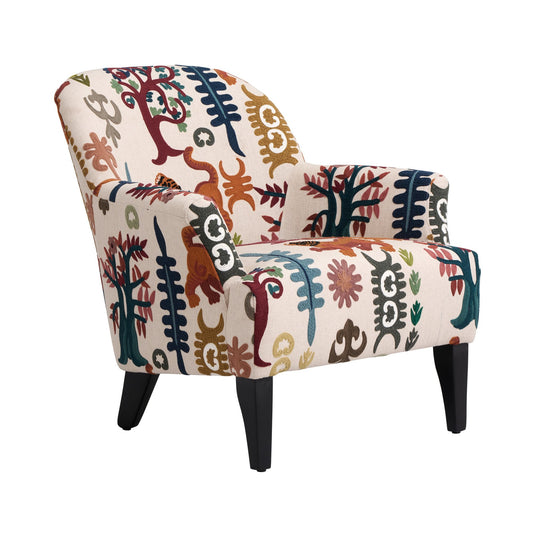 Andrew Martin Victoria Chair Tiger Tree Multi