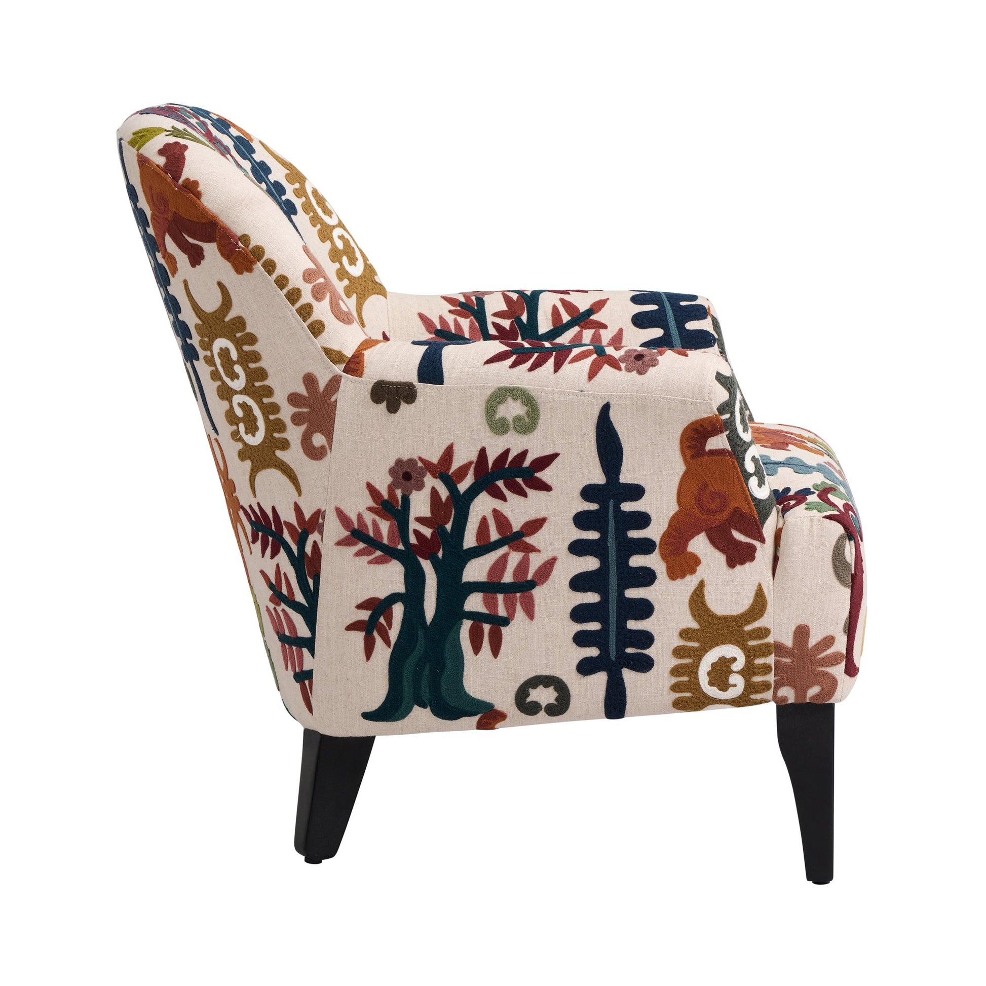 Andrew Martin Victoria Chair Tiger Tree Multi
