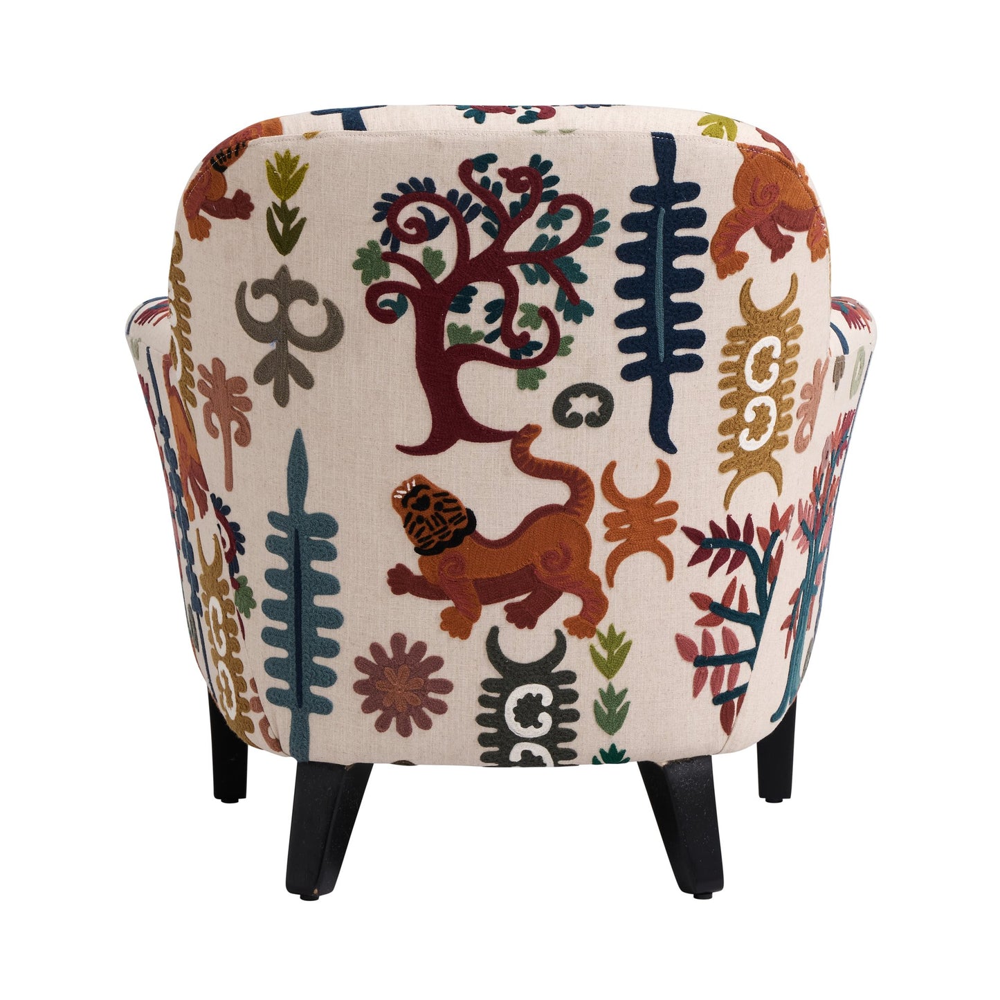 Andrew Martin Victoria Chair Tiger Tree Multi