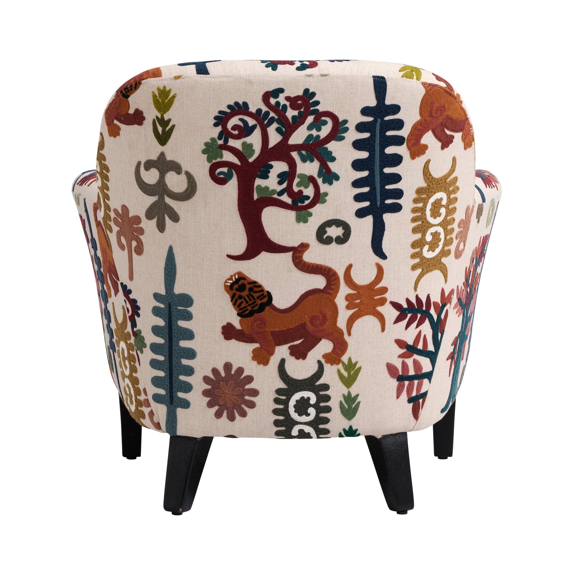 Andrew Martin Victoria Chair Tiger Tree Multi