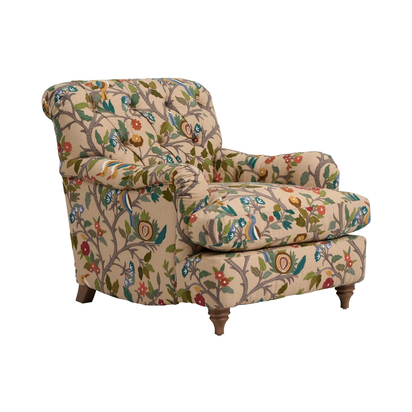 Andrew Martin Lavington Chair Birdsong Multi
