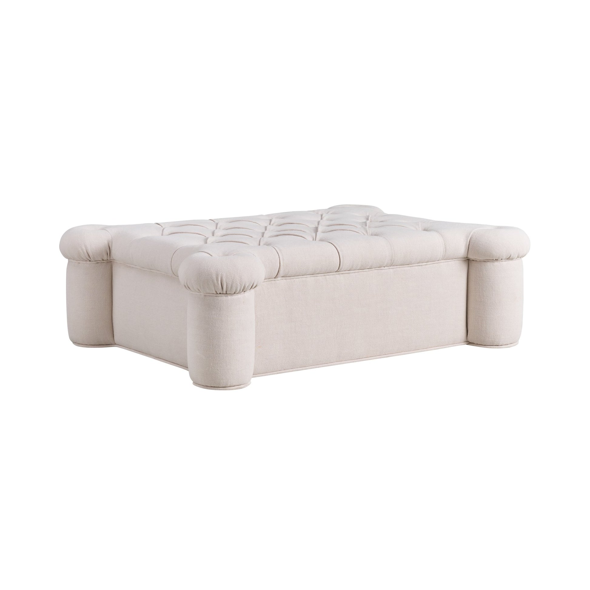 Andrew Martin Quatrefoil Ottoman