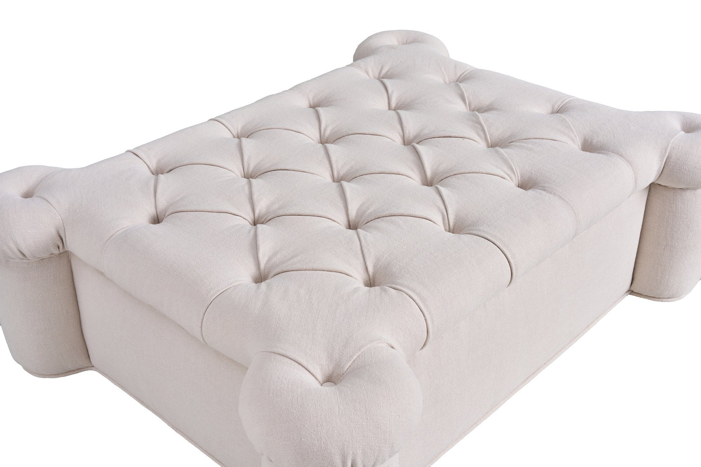Andrew Martin Quatrefoil Ottoman