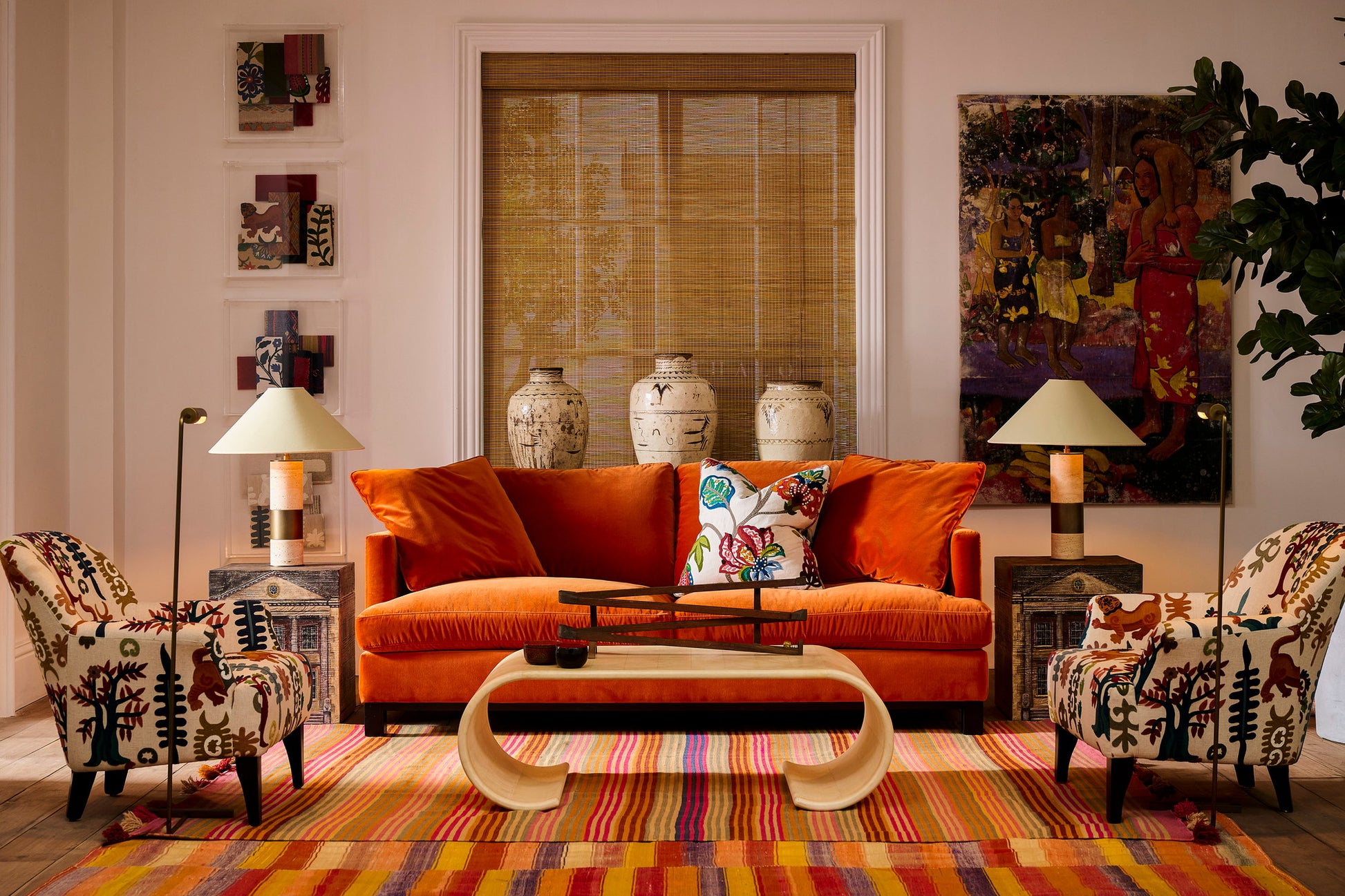 Andrew Martin Hamlet Custom Sofa lifestyle