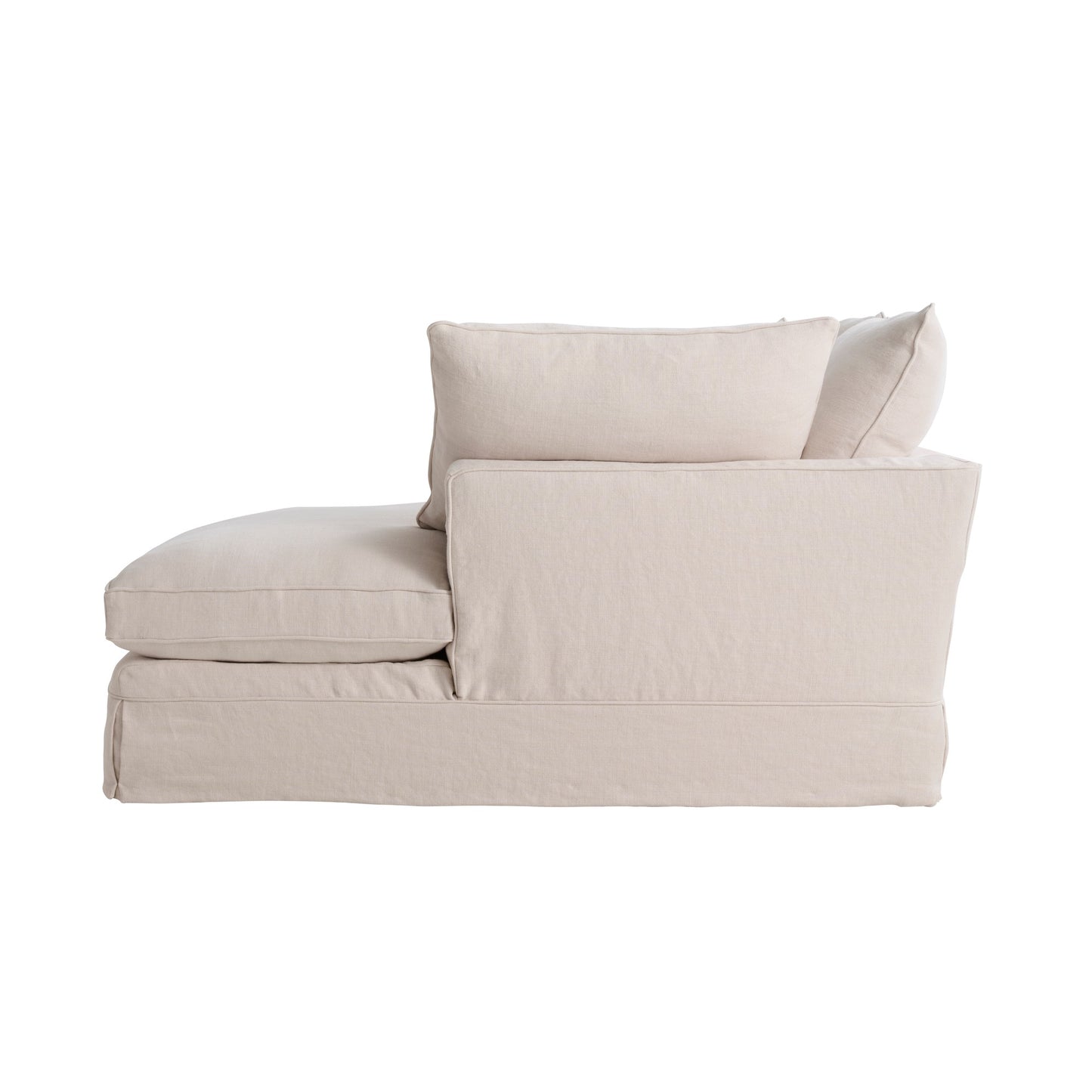 Andrew Martin Cadogan With Chaise Sofa chaise detail