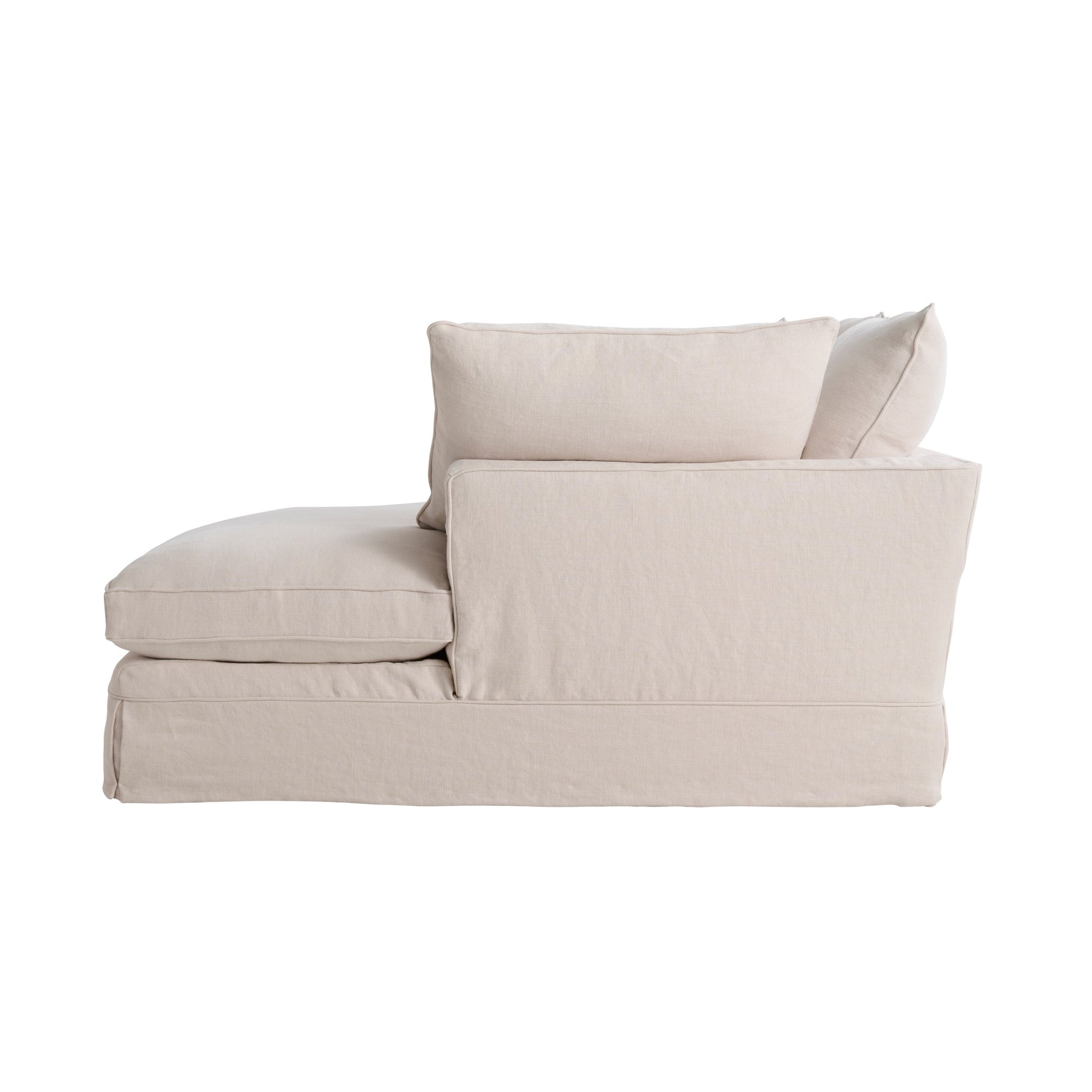 Andrew Martin Cadogan With Chaise Sofa chaise detail