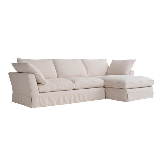 Andrew Martin Cadogan With Chaise Sofa right hand facing