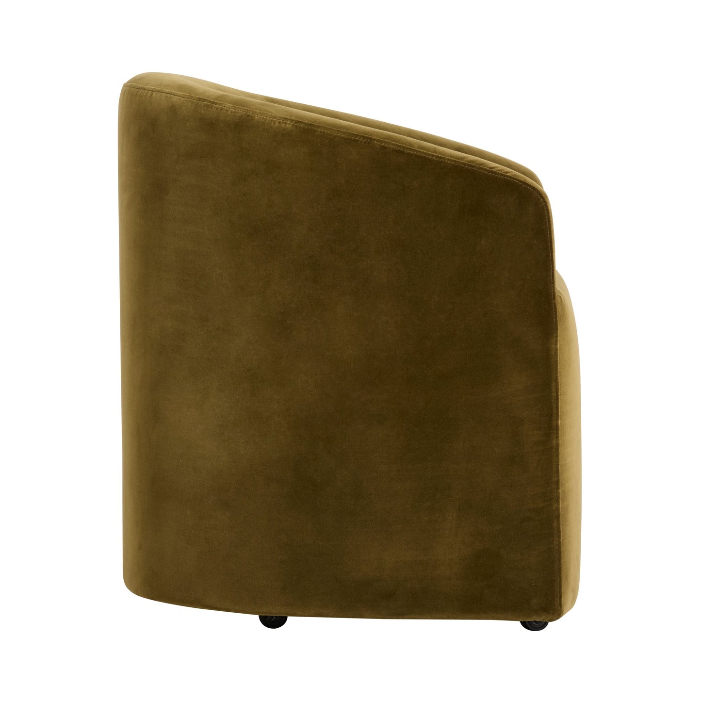 Andrew Martin Alto Dining Chair Velvet Olive