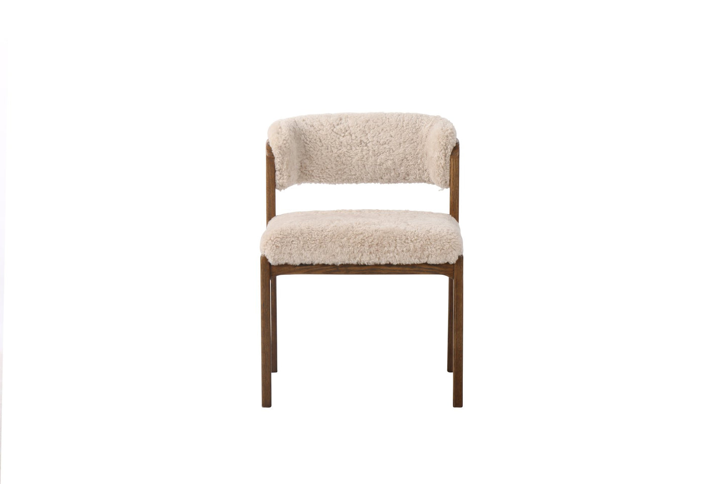 Andrew Martin Winterson Dining Chair Sheepskin
