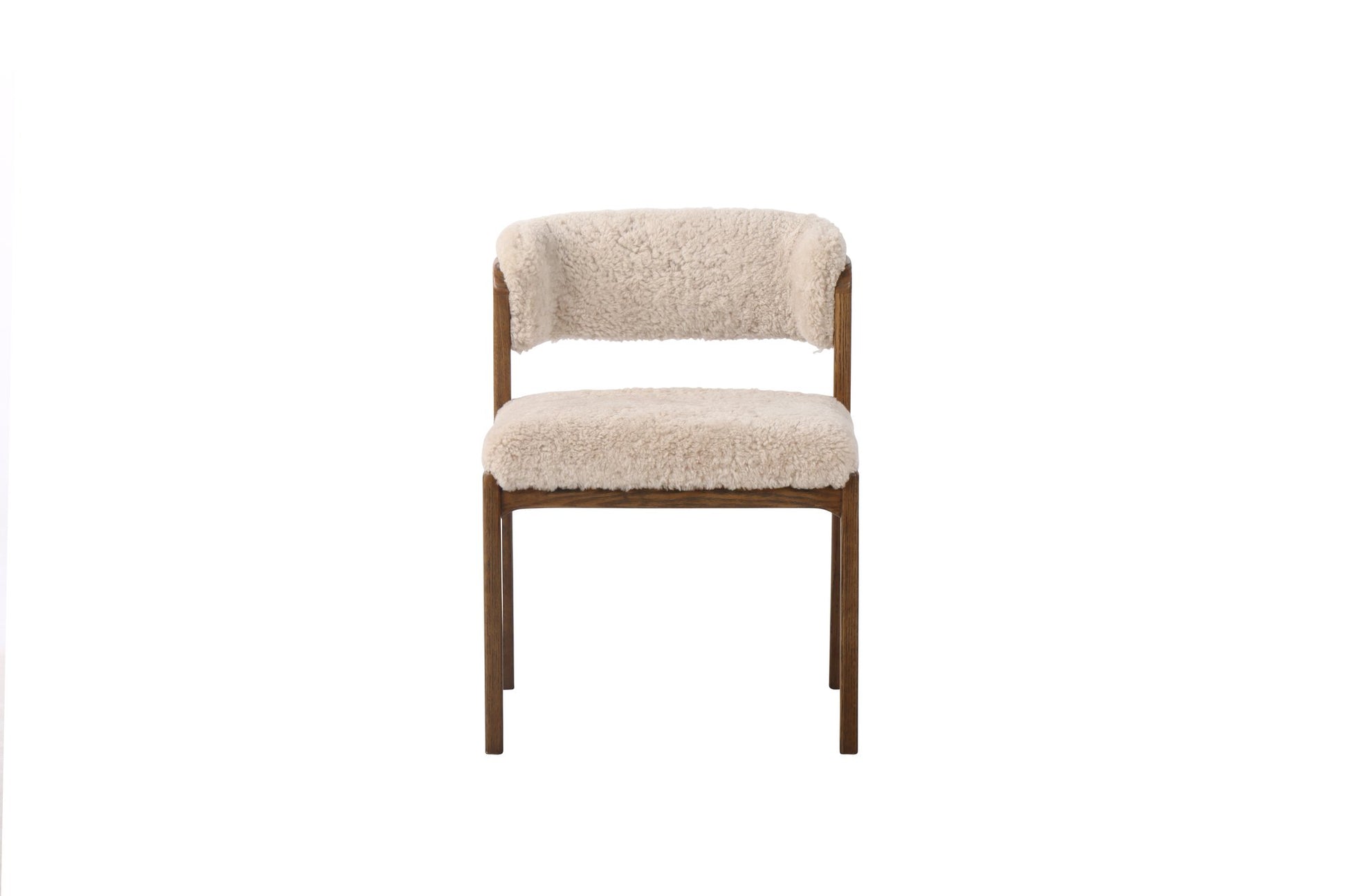 Andrew Martin Winterson Dining Chair Sheepskin