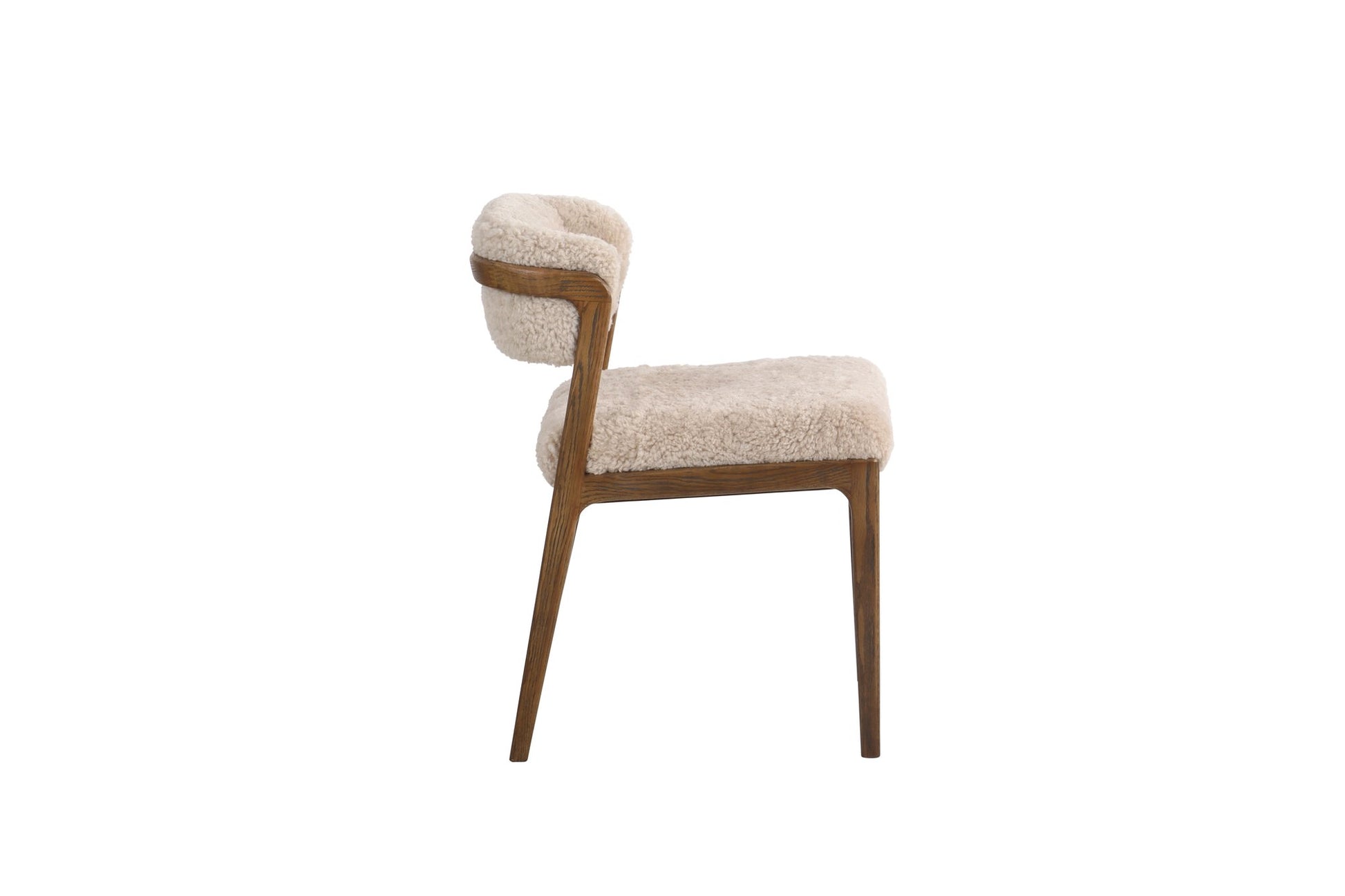 Andrew Martin Winterson Dining Chair Sheepskin