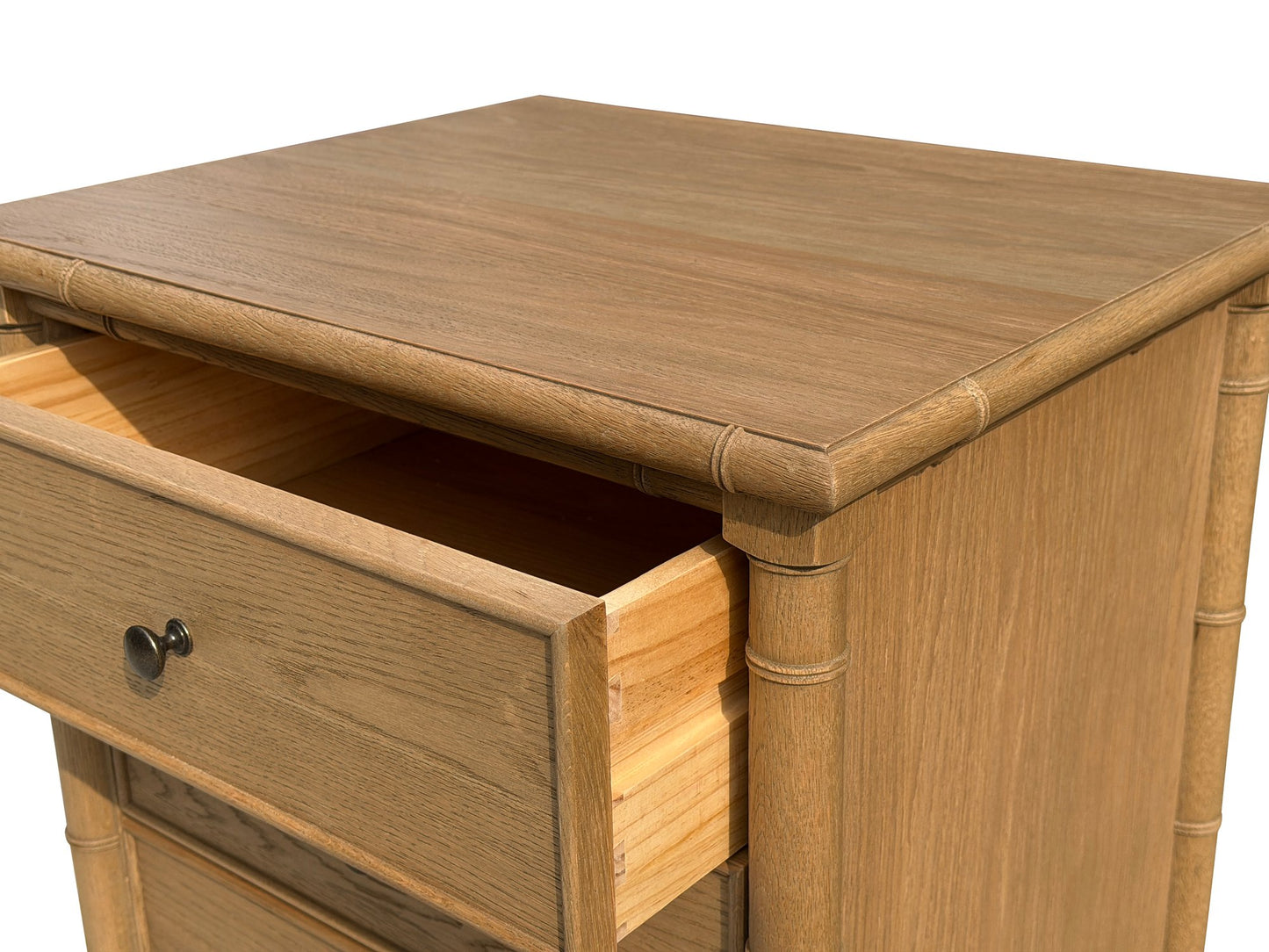 Andrew Martin | Shelley Bedside Table Weathered Oak