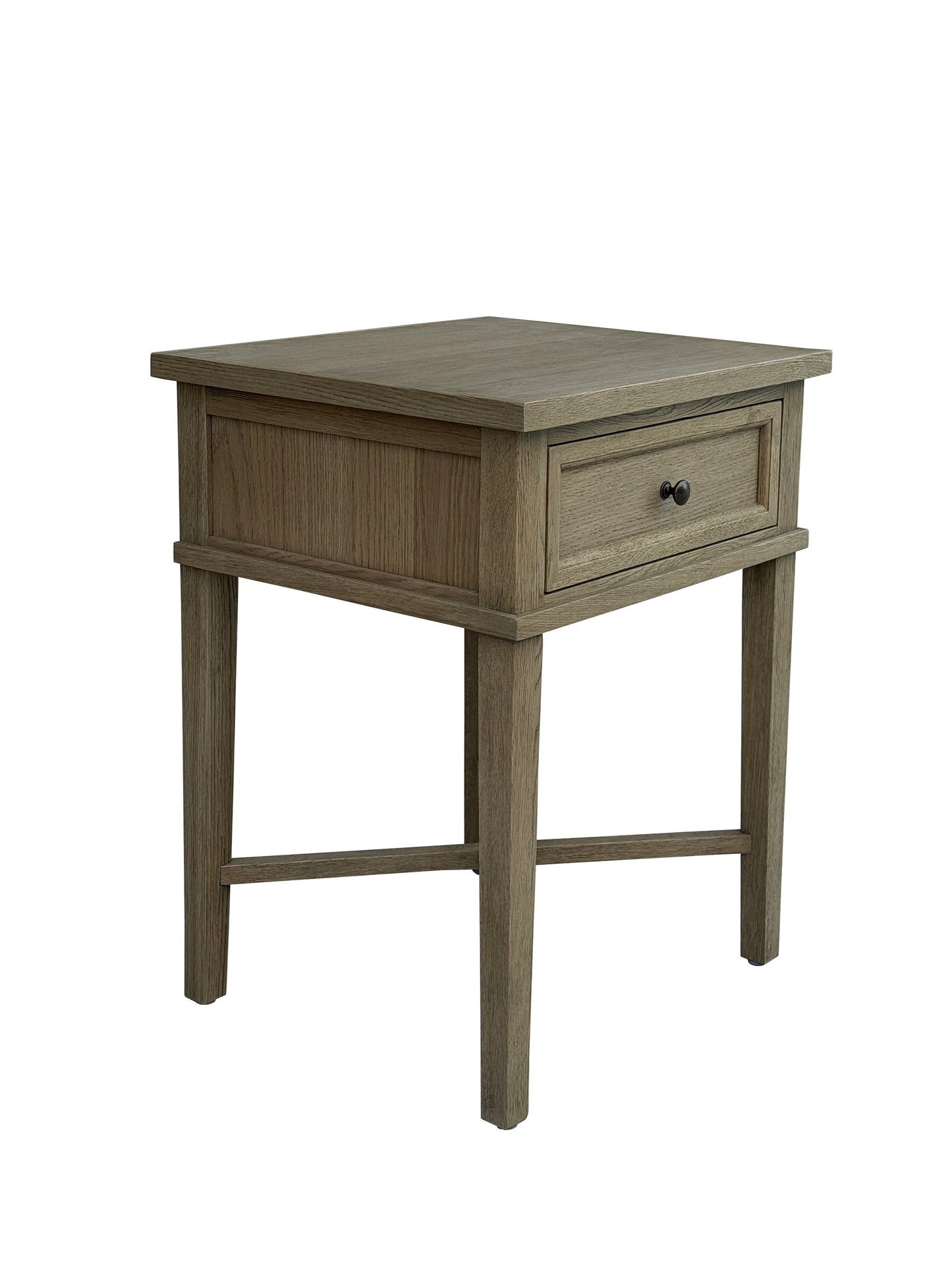 Andrew Martin | Tennyson Bedside Table Weathered Oak
