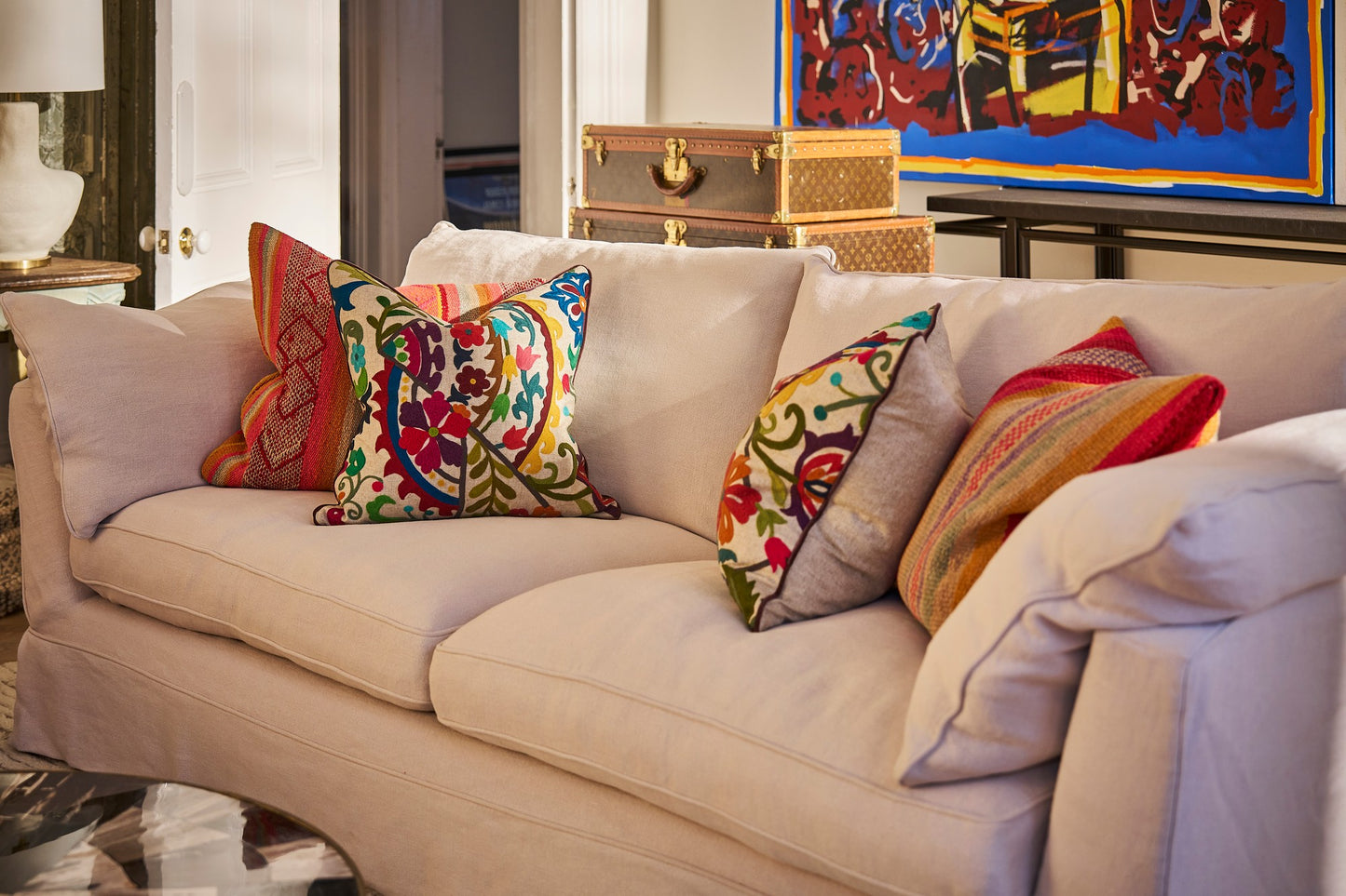 Andrew Martin Cadogan Custom Sofa
