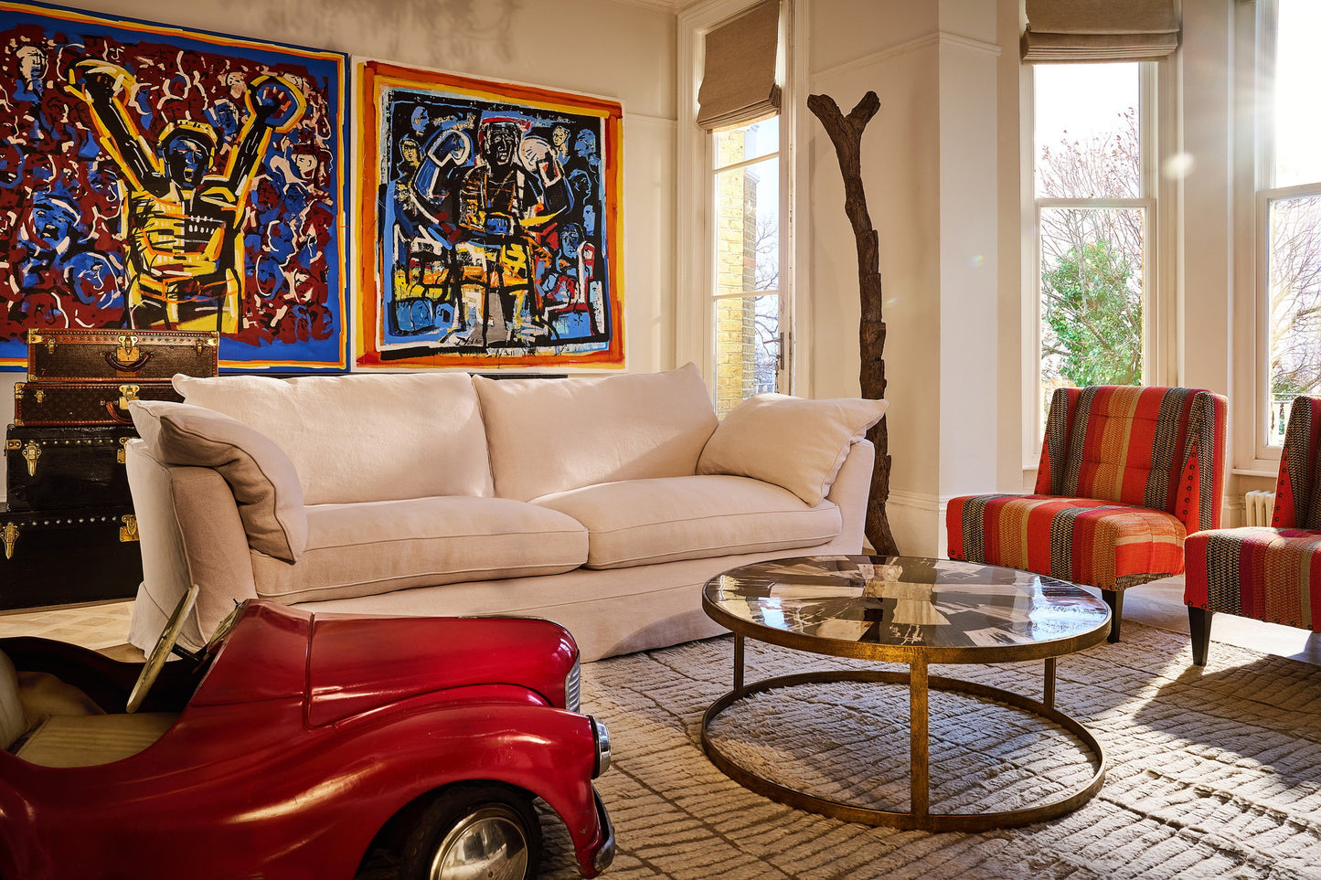 Andrew Martin Cadogan Custom Sofa lifestyle
