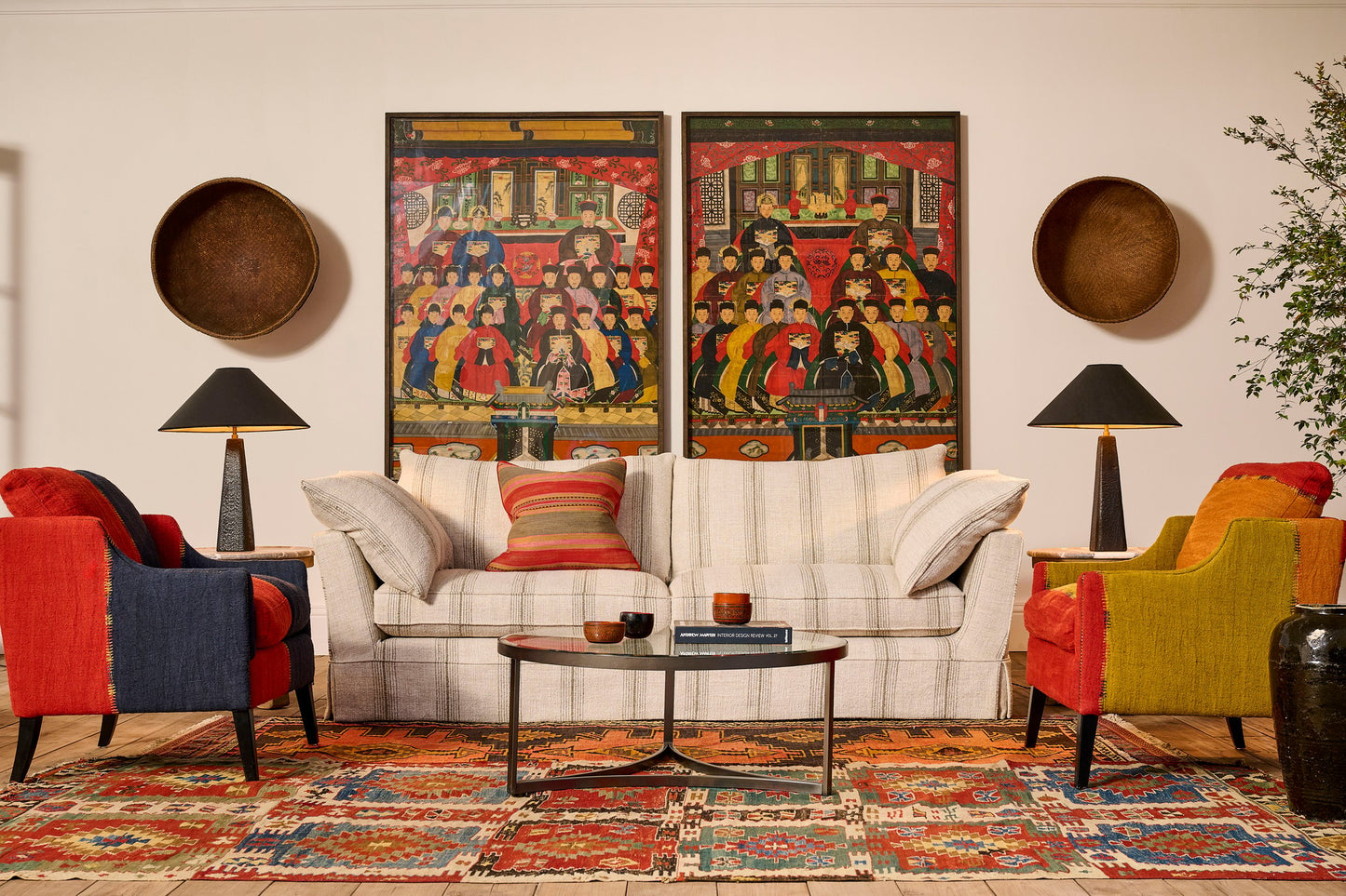 Andrew Martin Cadogan Custom Sofa lifestyle
