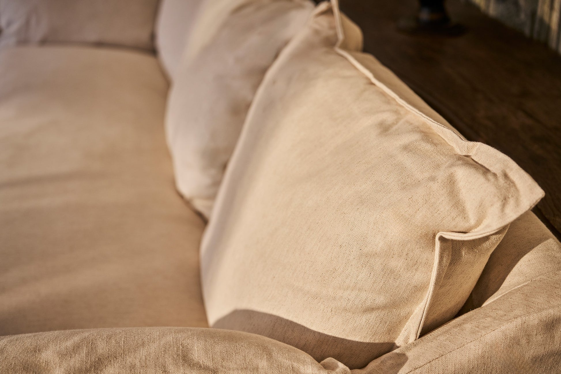 Andrew Martin Sefton Custom Sofa detail
