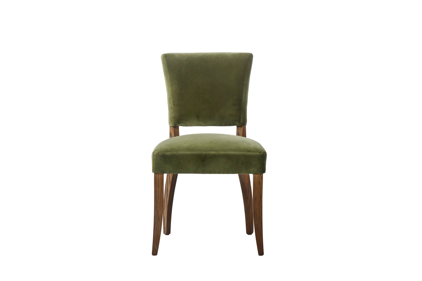 Andrew Martin Frank Dining Chair Velvet Forest Green