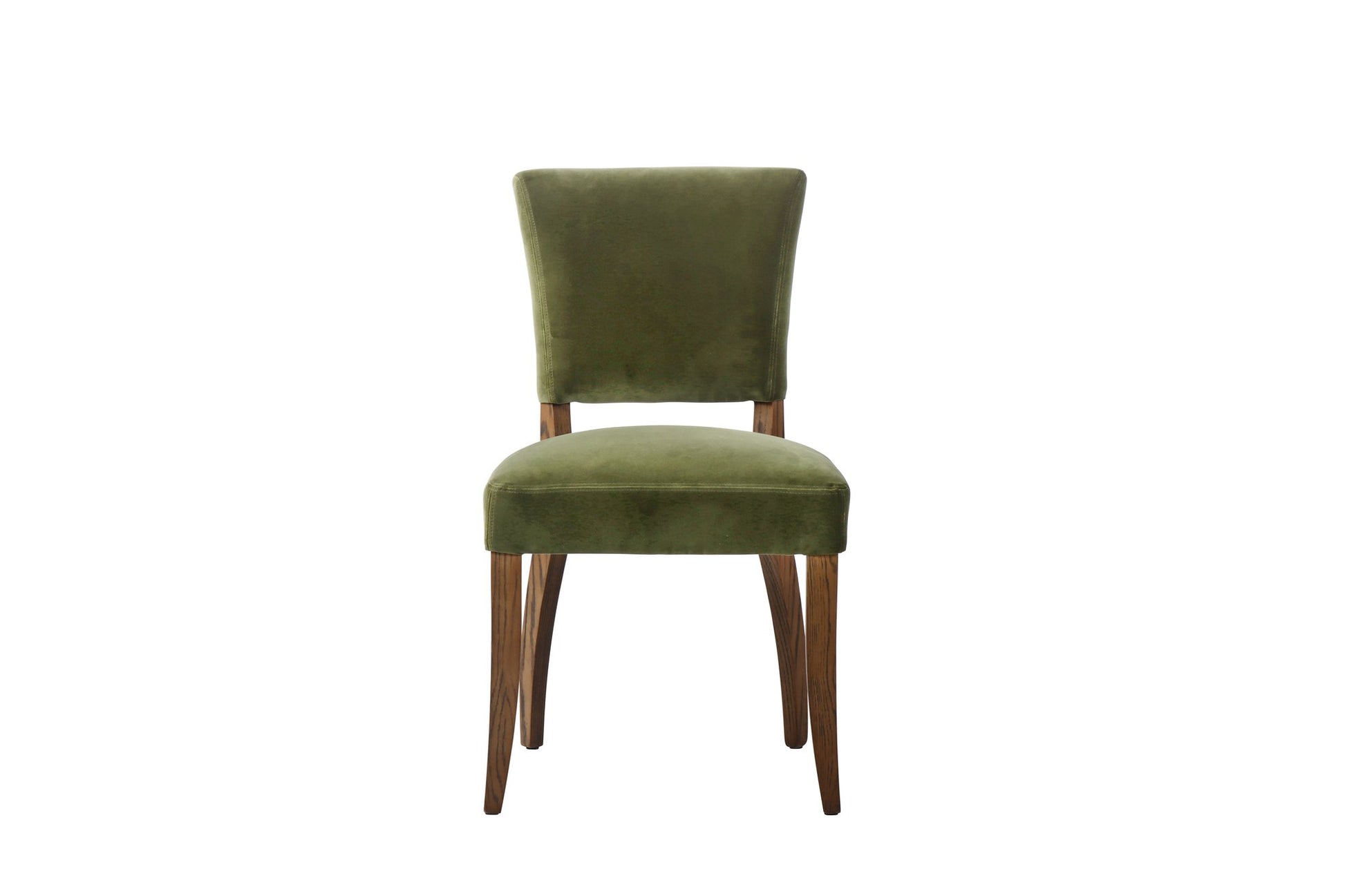 Andrew Martin Frank Dining Chair Velvet Forest Green