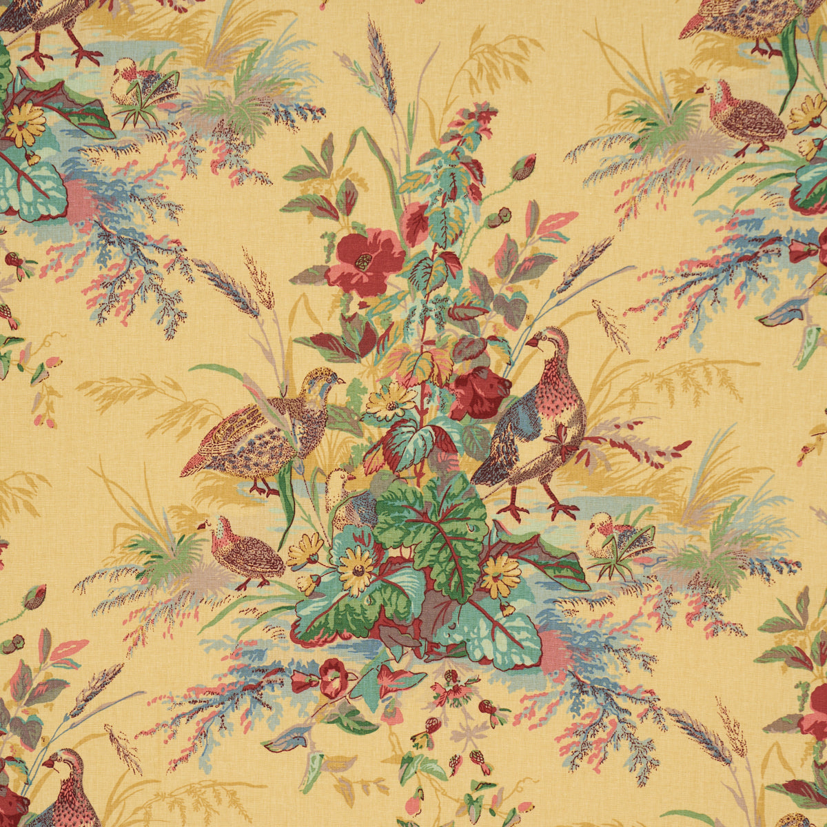 Schumacher | Quail Meadow fabric - 1106015