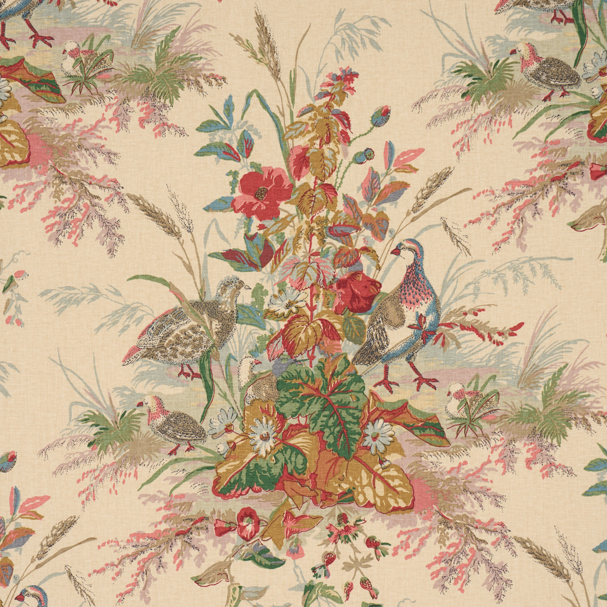Schumacher | Quail Meadow fabric - 1106032