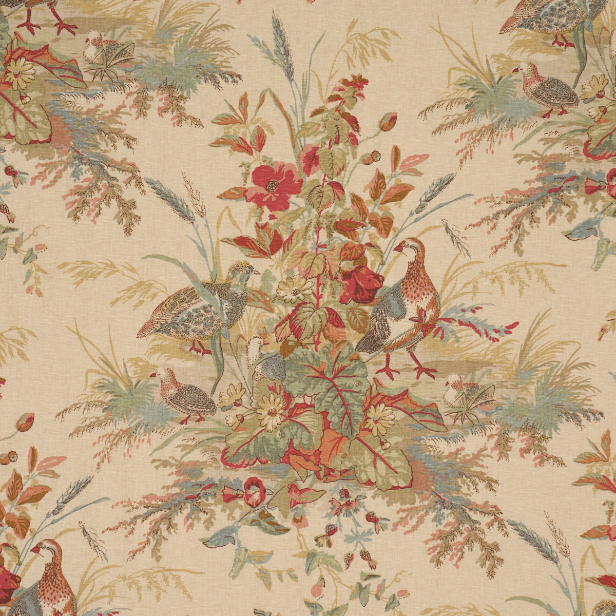 Schumacher | Quail Meadow fabric - 1106043