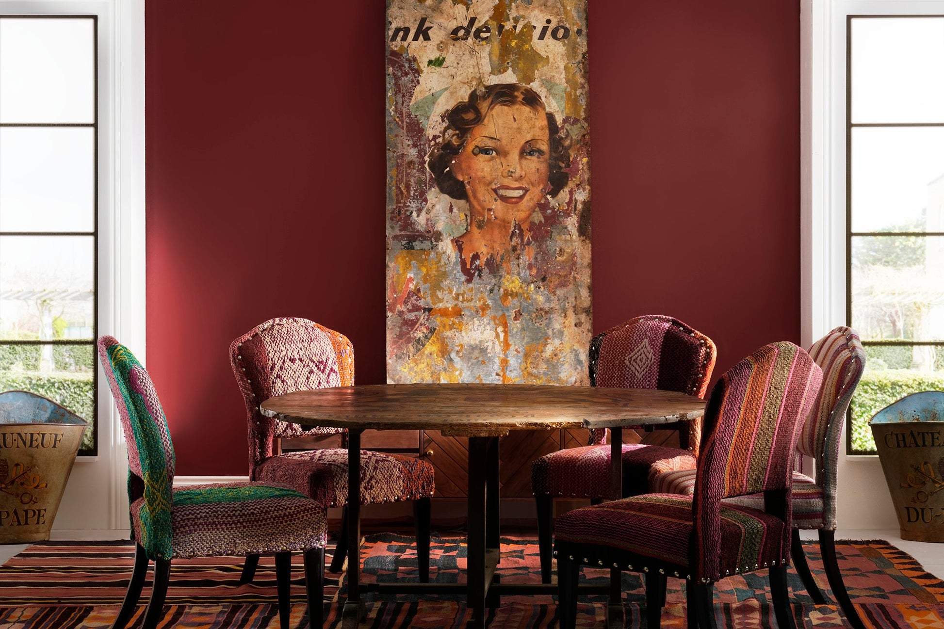 Andrew Martin Bacall Jnr Custom Dining Chair in interior