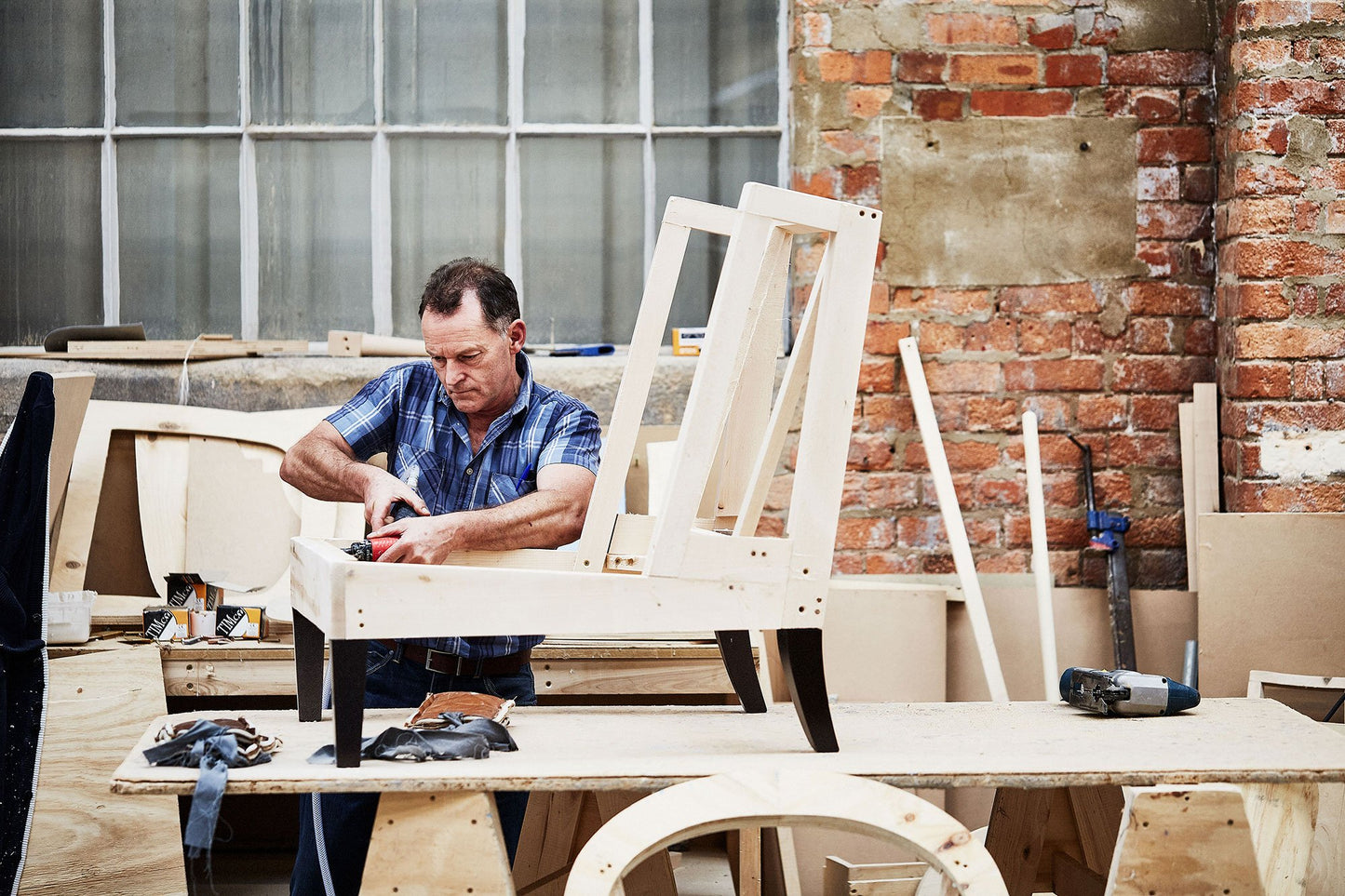 Andrew Martin Triton Chair frame