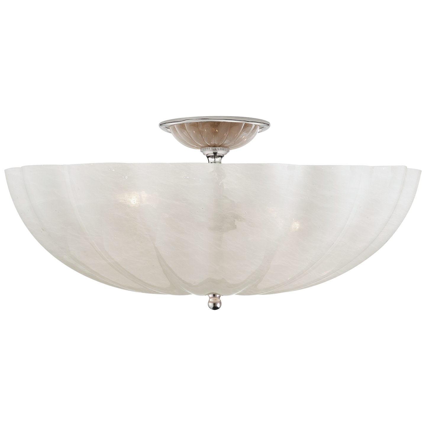 Rosehill Ceiling Light in Polished Nickel