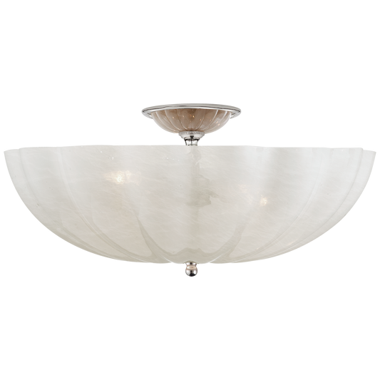 Rosehill Ceiling Light in Polished Nickel