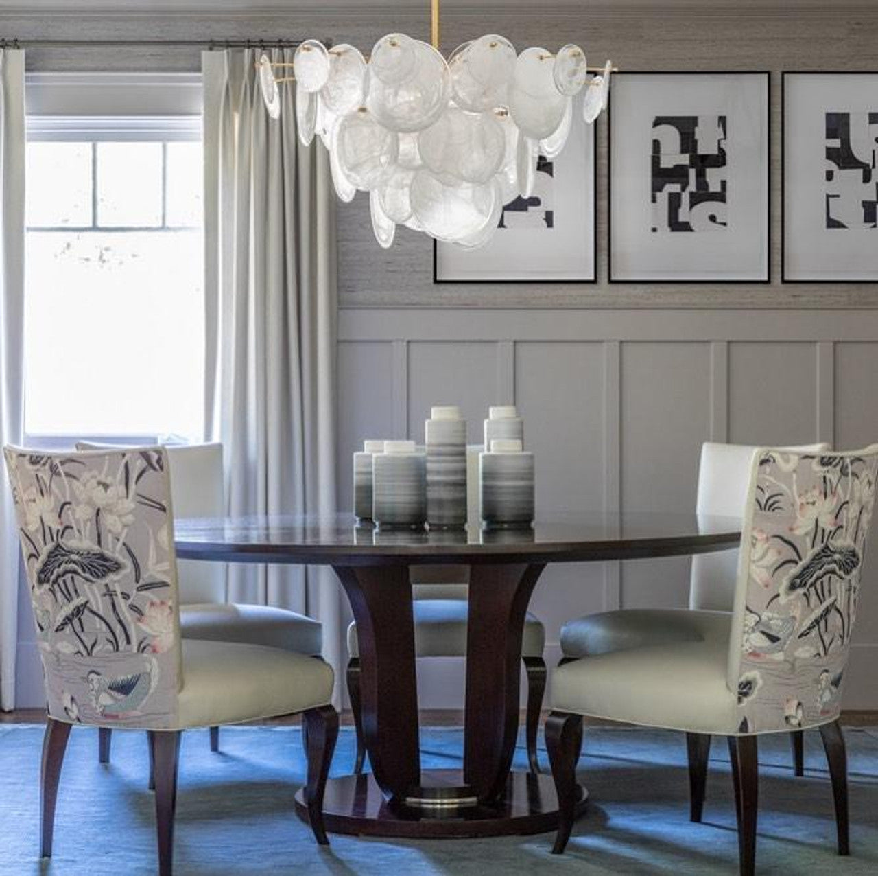 Andrew Martin | Loire Chandelier, Gild