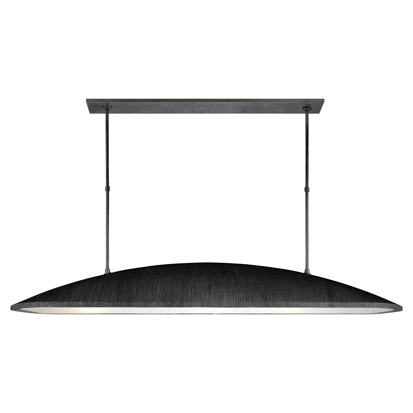 Andrew Martin Utopia Linear Pendant Light Aged Iron