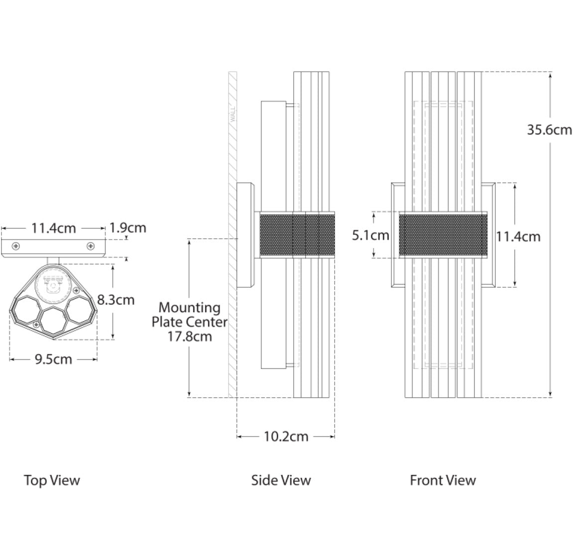 Andrew Martin | Fascio Wall Light Brass
