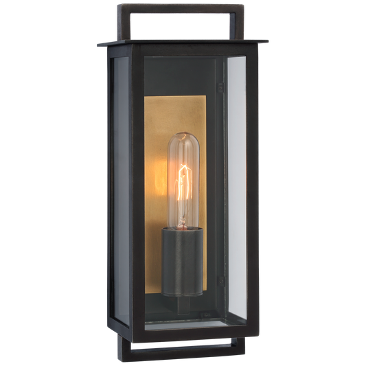Halle Narrow Outdoor Wall Light Small