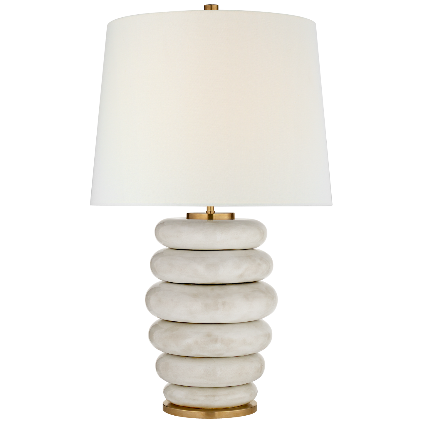 Andrew Martin Phoebe Table Lamp White