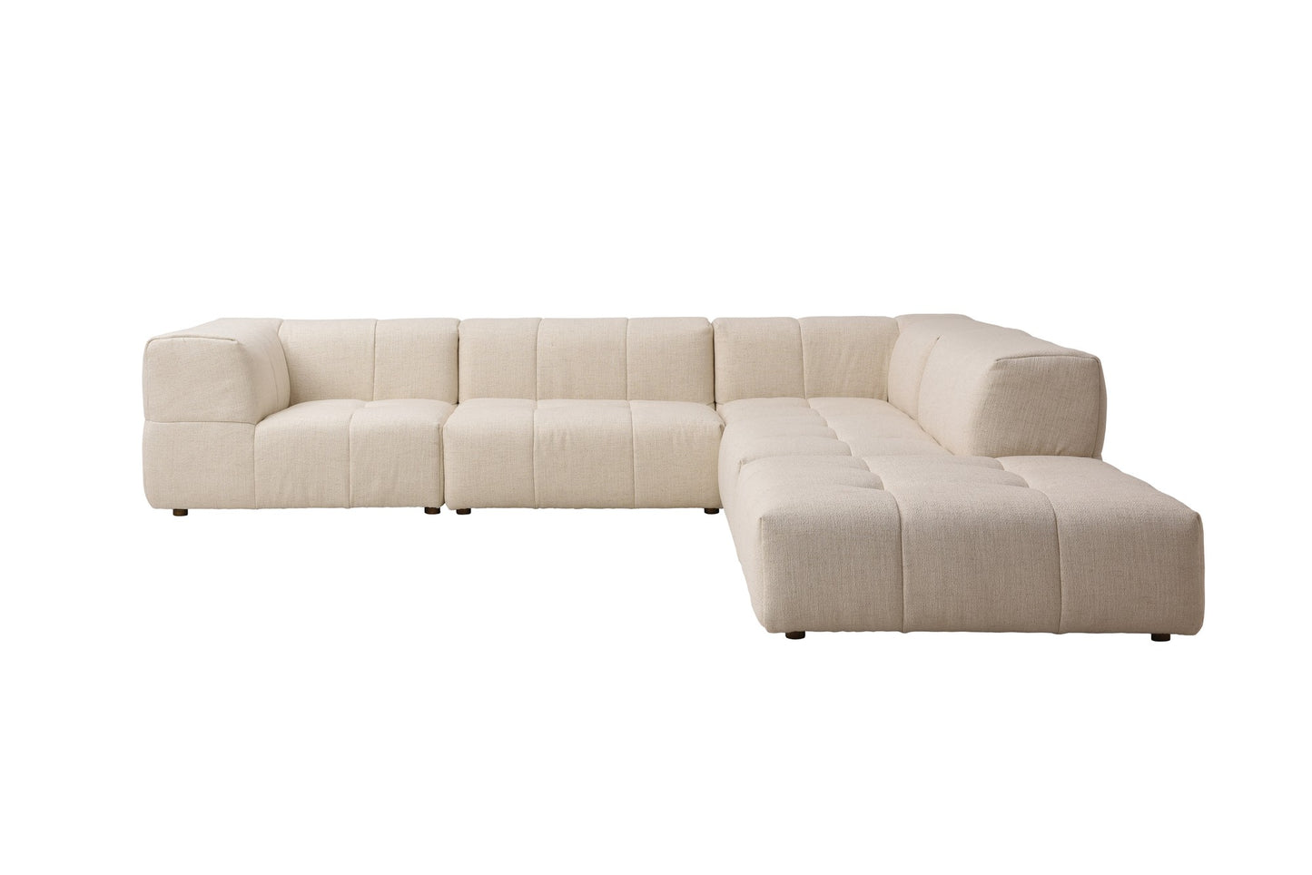 Andrew Martin Tolco Sectional Sofa Cream