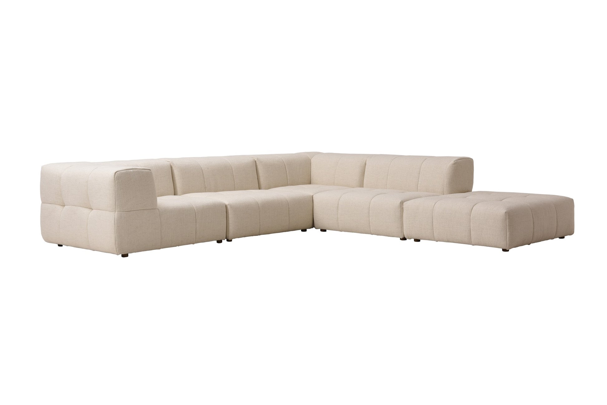 Andrew Martin Tolco Sectional Sofa Cream