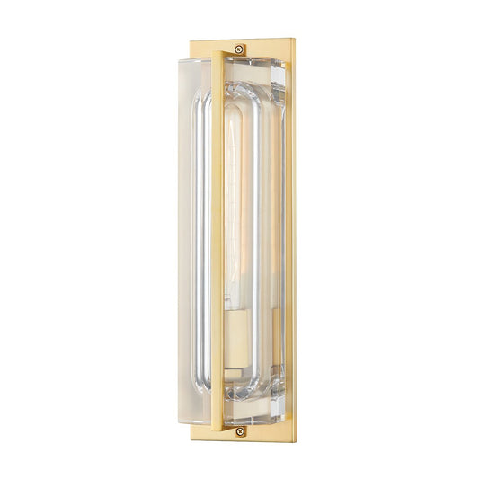 Andrew Martin Hawkins Wall Light Aged Brass