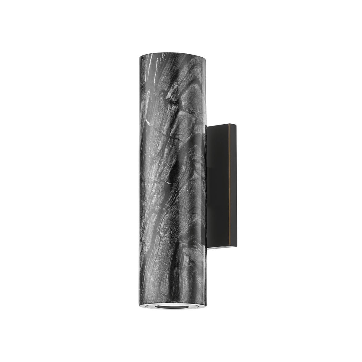 Andrew Martin Predock Wall Light Black Brass
